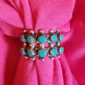 Zuni petite point ring Old Pawn